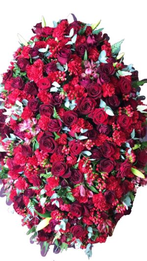 Венок из живых цветов ВЖ-30