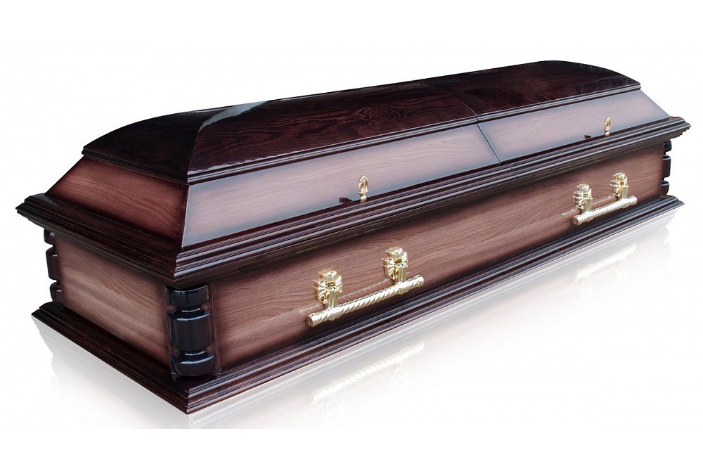 Гроб двухкрышечный «Элегант»