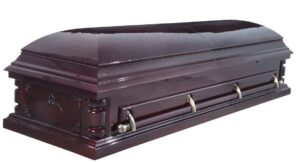 Гроб двухкрышечный «Оксфорд»