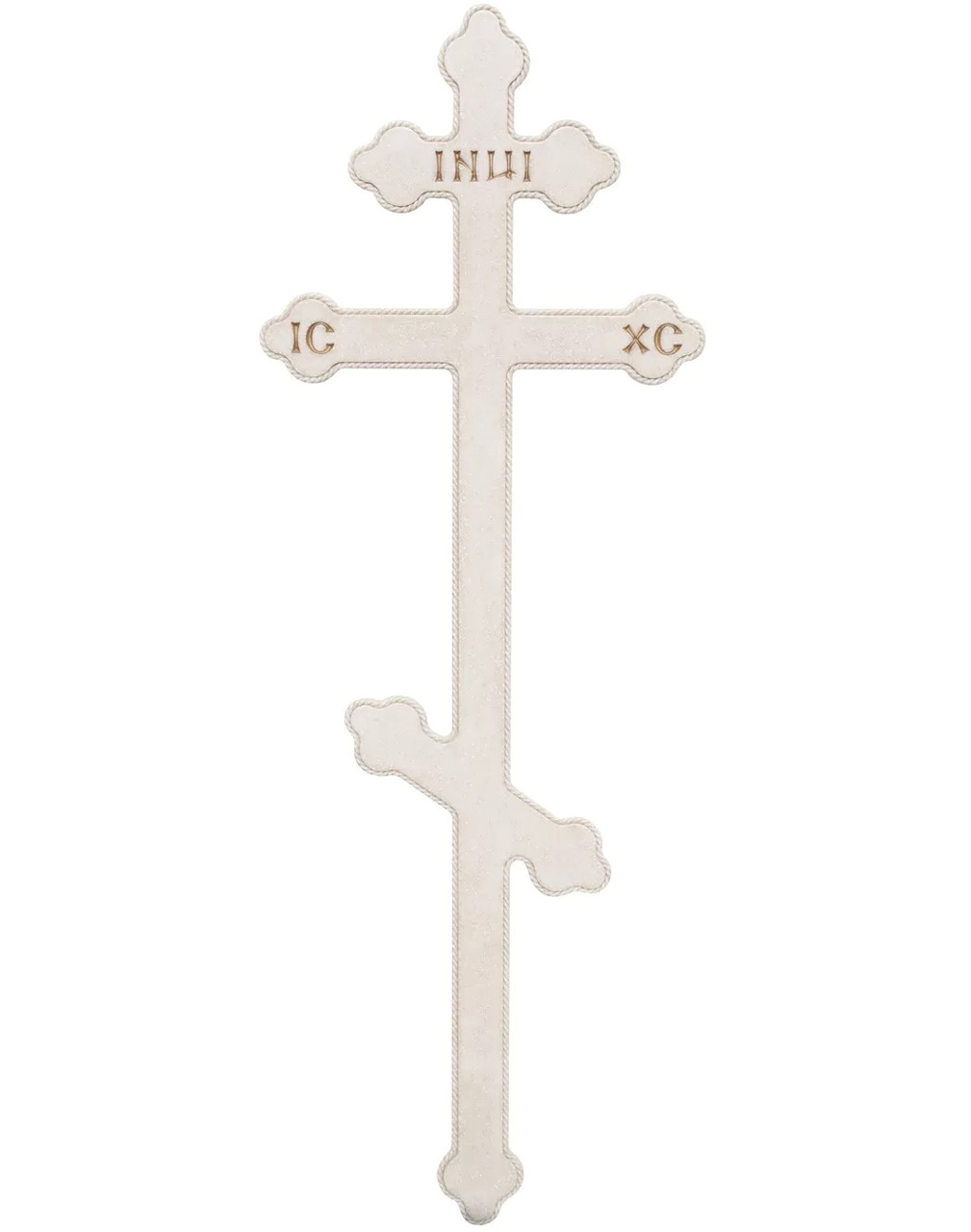 Крест Ажурный белый