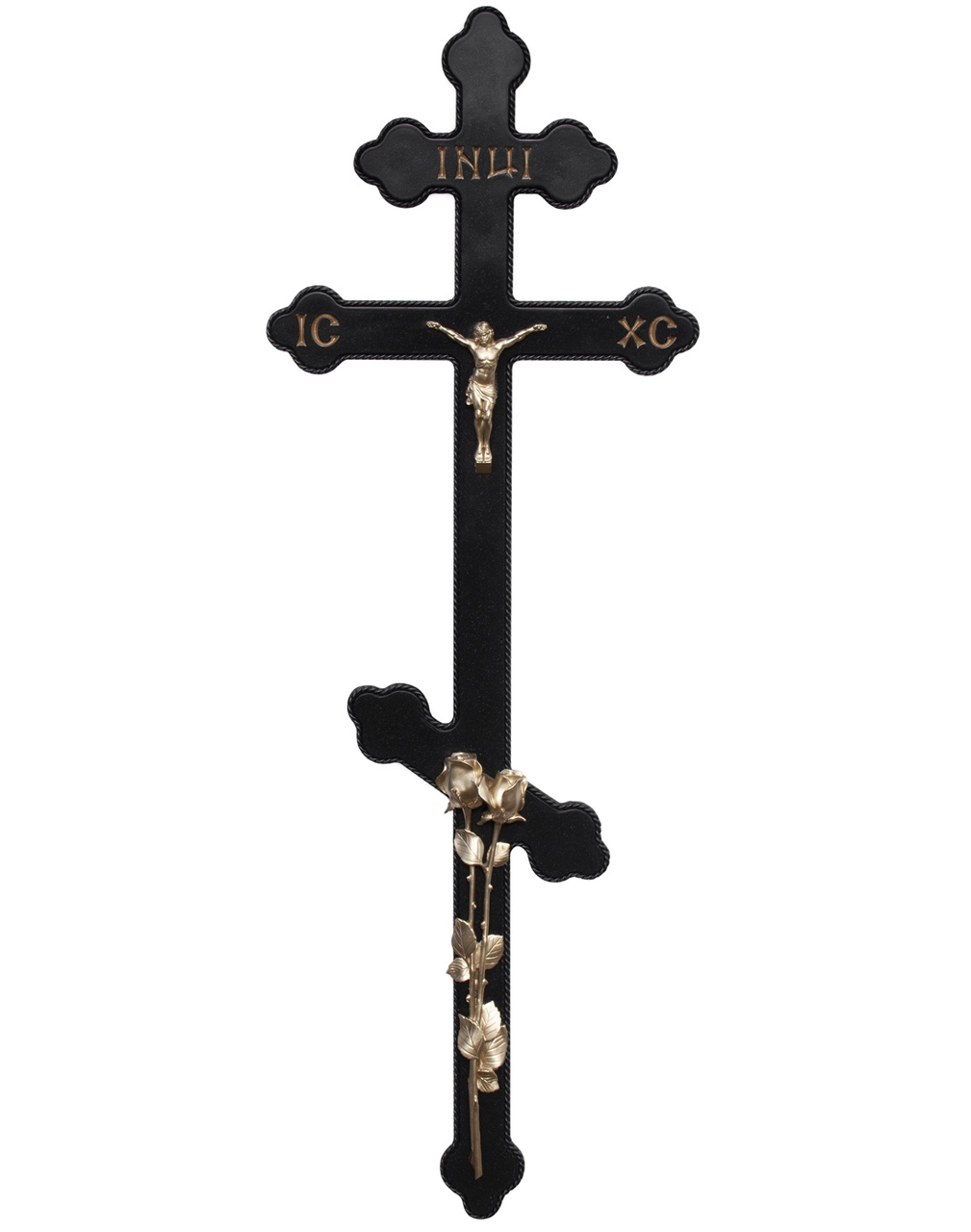 Крест Ажурный с Иисусом и розами