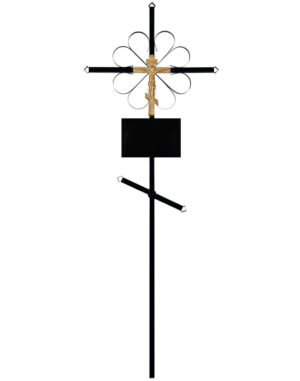 Крест на могилу металлический «Стандарт»