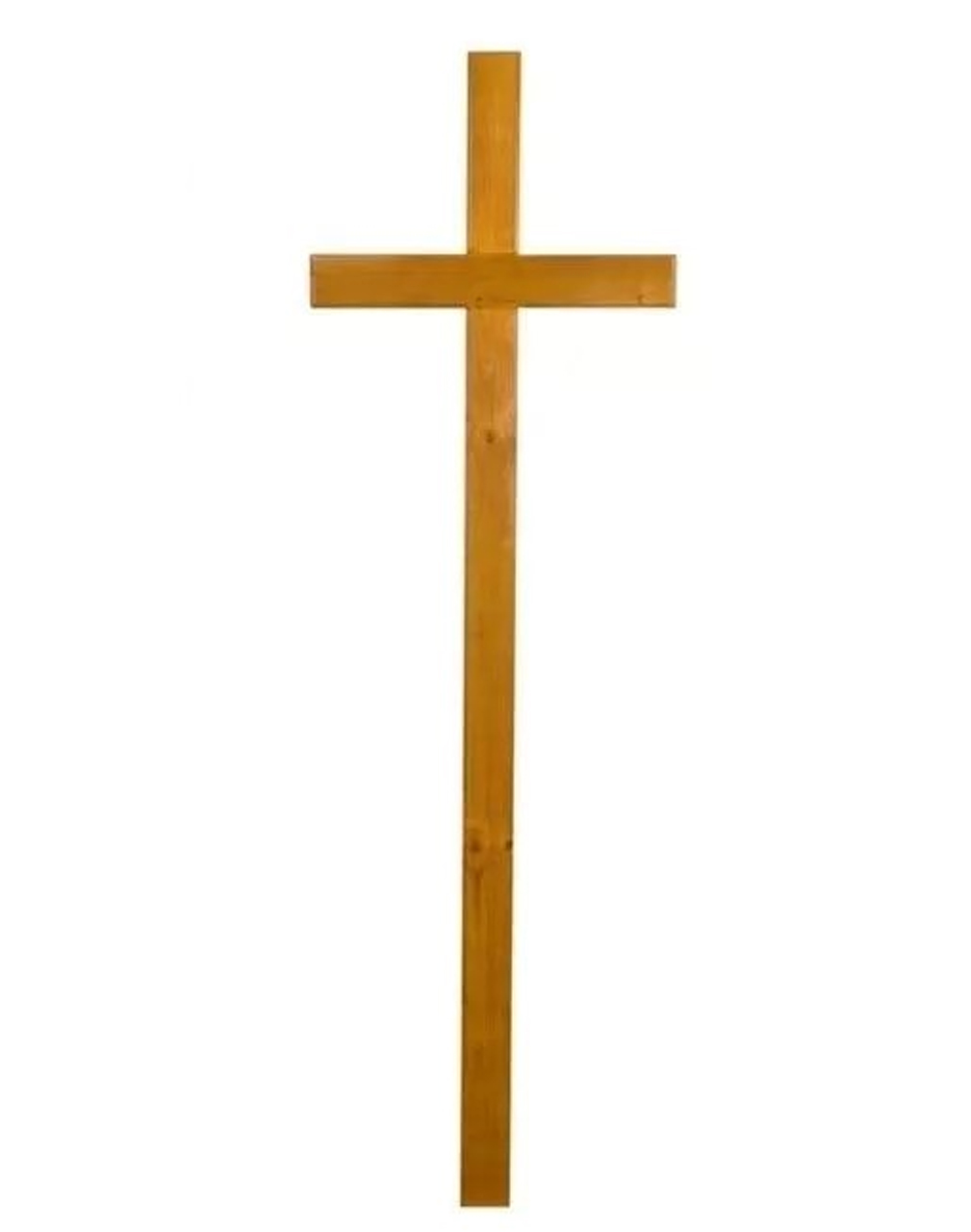 Крест католический на могилу сосновый